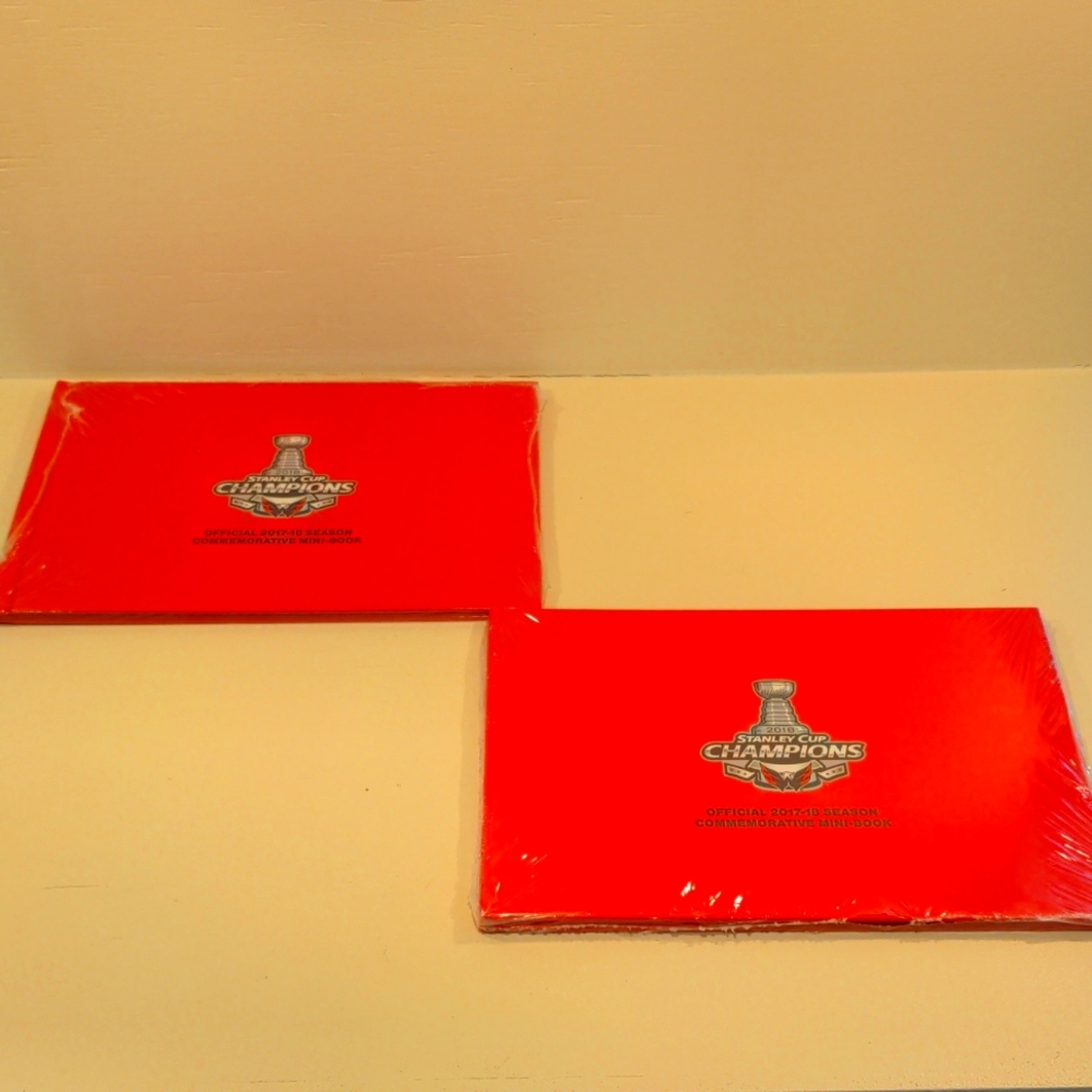 Official 2017-18 Washington Capitals Season Commemorative Mini Book